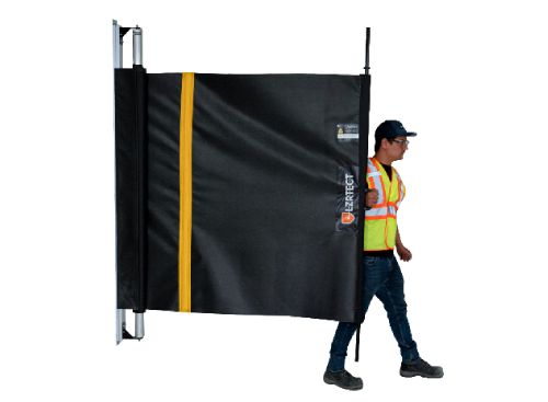 LZRTECT – Retractable Laser Weld Screens