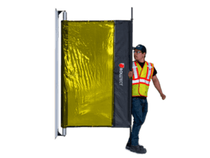 ROLLTECT – Retractable Weld Screens for Traditional Welding