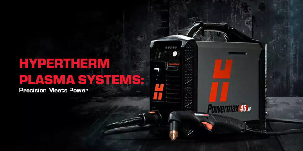 Photo of hypertherm plasma system machine