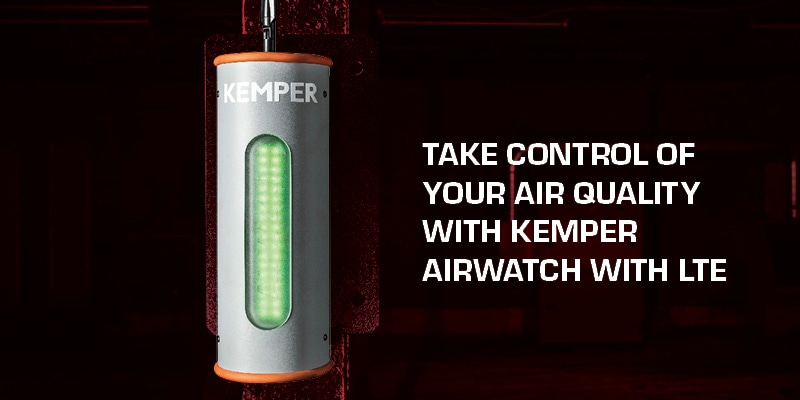The KEMPER AirWatch with LTE monitors indoor air quality in real time, helping maintain safe, compliant work environments. Available at SMENCO.
